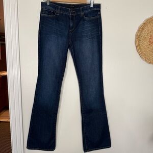 Joe's Jeans Womens 29 X 32 Bootcut Denim Jeans Dark Wash Stretch Western Cowgirl